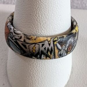 Marvel Comics Groove Life Storm X-Men Color Silicone Ring New Tin Box SZ 12-13